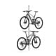Fahrradparksystem Spacer mit Fahrrädern