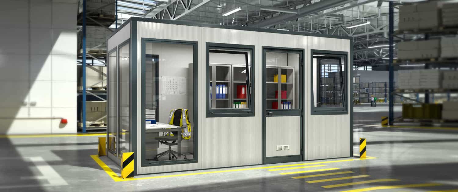 Raumsystem SmartUnit in Produktionshalle